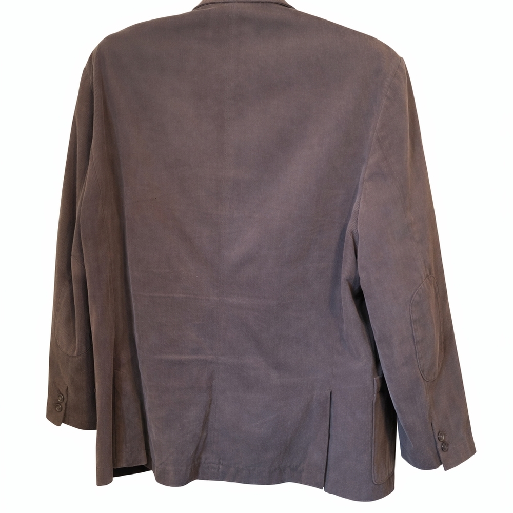 Johnston & Murphy Blazer Jacket XL Brown Cotton Sport Coat  Casual 2 Button - Picture 2 of 4
